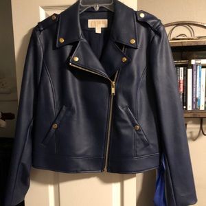 Michael Kors Leather Moto jacket